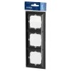 Ramă triplă Pearl, Ra-3P, negru