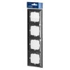 Ramă cvadruplă Pearl, Ra-4P, negru