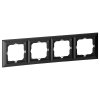 Ramă cvadruplă Pearl, Ra-4P, negru