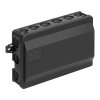 Cutii de joncțiune cu glande elastice decupate 90 x 135mm click IP54, negru