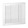 Grilaj de ventilație cu încuietoare 200x200, alb