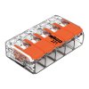 Conector de îmbinare WAGO cu 5 conductori, model: 221-415,0,20-4,00mm², 5 buc.