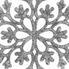 CA0749 DECORAȚIUNI DE CRĂCIUN "FULGI DE ZĂPADĂ" 10 CM 12 BUC.