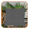 SN0056 VELĂ DE PROTECȚIE SOLARĂ 3 X 3 M GRI ÎNCHIS