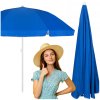 BU0003 UMBRELĂ DE PLAJĂ ALBASTRĂ 240 CM SPRINGOS