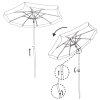 BU0008 UMBRELĂ DE PLAJĂ 180 CM