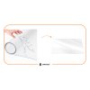 FM0037 COVOR TRANSPARENT PODEA 100 CM X 140 CM X 0,5 MM