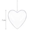 59645 ca2007 serce akrylowe 7 cm M0