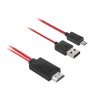 Cablu MHL conector HDMI-micro USB 1.5M (Galaxy S3, Note2)
