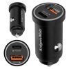Încărcător auto 38W Kruger&Matz cu funcții Power Delivery și Quick Charge