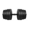Gantere bituminoase reglabile 2x15kg REBEL ACTIVE