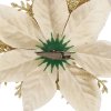 CA0730 DECORAȚIUNE DE CRĂCIUN „POINSETTIA” 13X13 CM