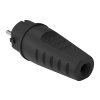 Priză din cauciuc negru cu protecție IP44