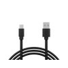 USB 2.0 A - USB-C 1,2m negru (doar pentru transferul de energie)