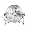 Ventilator de podea 12"/30cm 70W circulator ARGINTIU