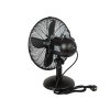 Ventilator de masă 30cm NEGRU metalic