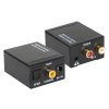 Convertor optic TOSLINK DAC la 2xRCA+jack cu adaptor de alimentare