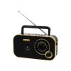 Radio portabil analogic AM/FM BLOW RA12 negru-auriu