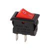 Comutator KCD11-101 MINI ROȘU basculant