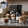 Espressor cu portafiltru și spumant de lapte 20 bari Berdsen BD-773 negru