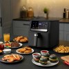 Friteuză fără ulei Air fryer Berdsen BD-662 neagră