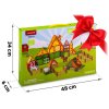 Set educativ de construcție magnetică ferma de animale RK-781 Ricokids