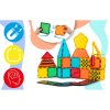 Blocuri magnetice educaționale de construcție 72 buc RK-780 Ricokids