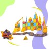 Blocuri magnetice educaționale constructive 90 buc RK-780 Ricokids