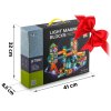 Set de construcție educațional magnetic cu lumini 150 buc RK-782 Ricokids
