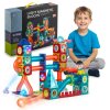 Set de construcție educațional magnetic cu lumini 150 buc RK-782 Ricokids