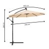 Umbrelă de terasă 300 CM GU0047