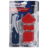 Spatule pentru silicon cu cutter DEDRA 15B086, set de 4 bucăți