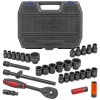 Set de 32 de chei cu impact 1/2"