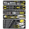 toolbox of spanners sockets screwdrivers 87 el