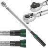 torque spanner with locking mechanism on both sides 330nm