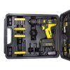 tool set with screwdriver 57 el case
