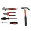 tool set 26 el combination pliers screwdrivers hammer