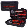 tool set 9 el combination pliers screwdrivers hammer