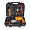impact drill set 750w drill bits case 95el