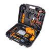 impact drill set 750w drill bits case 95el