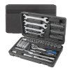 tool kit bits sockets spanners 62 el case