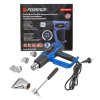 Pistol cu aer cald electric 2 viteze 4 duze 600°C 2000W