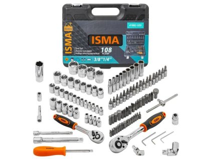 Set vtičnih ključev 108 kosov Cr-v s torbico