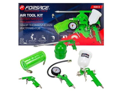 Komplet pnevmatskega orodja - 5 kosov.