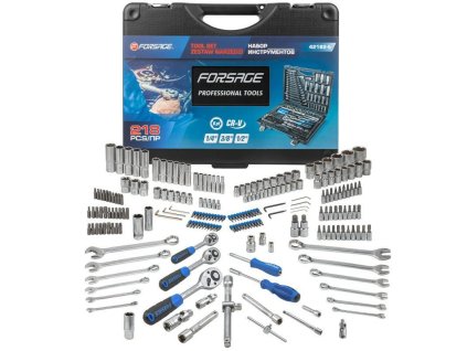 tool set sockets bits ratchet spanners 218el case