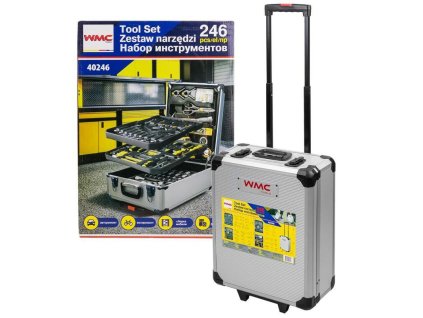 Set orodij 246 kosov. 1/4" in 1/2"