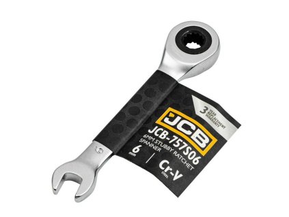 Kratki račnasti ključ za cevi 6mm