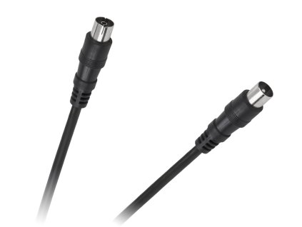 TV - VIDEO kabel črn 10m