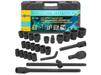 Set udarnih orodij 26 kosov 3/4"