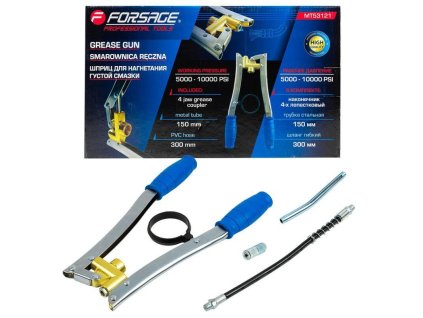 two handed high pressure lubricator for cartridges